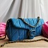 Джинсовая сумка Coach baguette 26x12 см