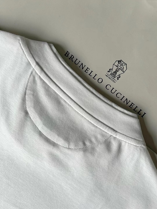 Футболка Brunello Cucinelli Premium layered-effect - White