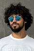Солнцезащитные очки Ray-Ban Round Metal - Blue Mirrored