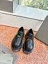 Женские кожаные ботинки Balenciaga Strike Platform Derby premium