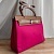 Женская сумка Hermes HerBag 30x25 см - Pink