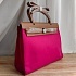 Женская сумка Hermes HerBag 30x25 см - Pink