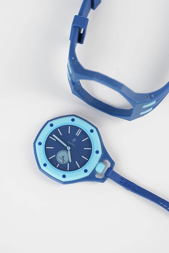 Часы Audemars Piguet x Swatch "Royal Pop" Lan Ba premium
