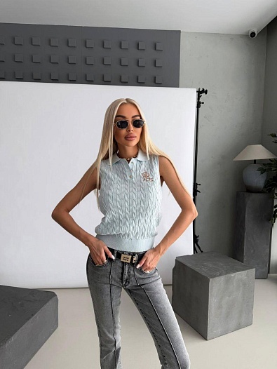 Женское поло без рукавов Роlо Ralрh Lаurеn premium   