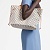 Женская кожаная сумка Louis Vuitton Neverfull MM Damier Azur 33x30 см