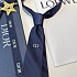 Галстук Dior logo-embroidered premium - Navy