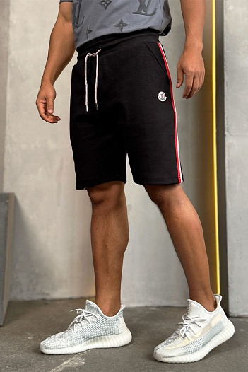 Мужские чёрные шорты Moncler   