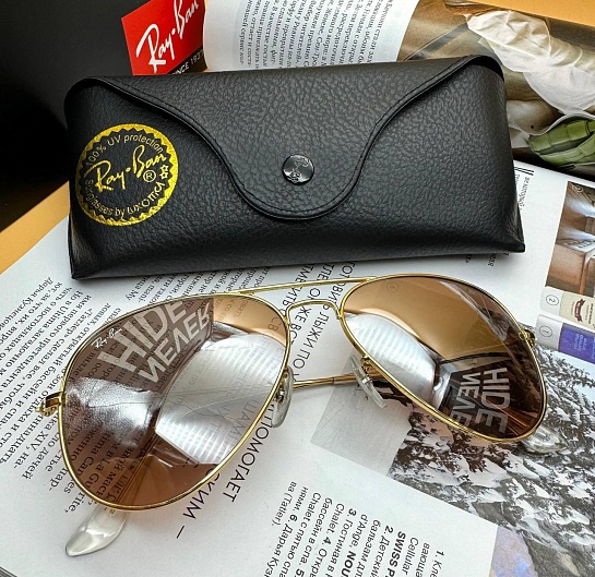 Солнцезащитные очки Ray-Ban Aviator Large Metal