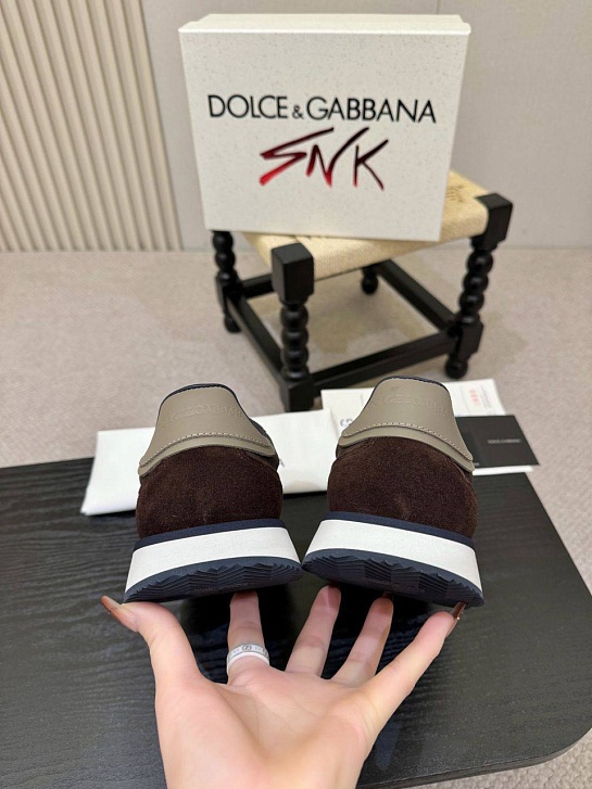 Мужские кроссовки Dolce & Gabbana Cushion - Brown