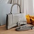 Кожаная сумка Balenciaga Hourglass S 23x14.5 см