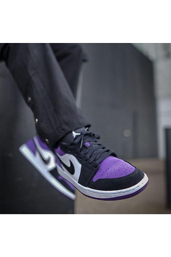 Кроссовки Nike Air Jordan 1 Low - Court Purple   