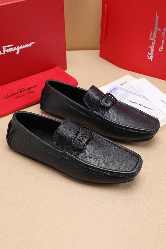 Мужские кожаные мокасины Salvatore Ferragamo