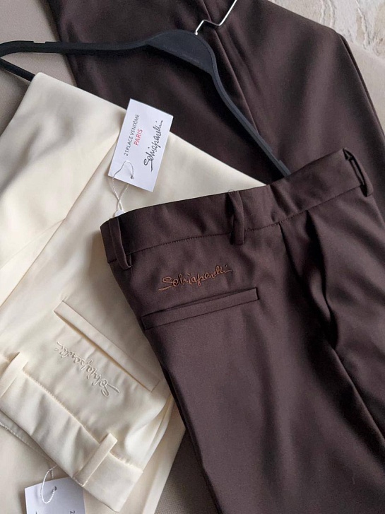 Женские брюки Schiaparelli premium - Brown