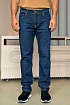 Мужские джинсы тёмно-синего цвета Zegna regular fit