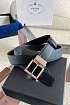 Двусторонний кожаный ремень Prada premium
