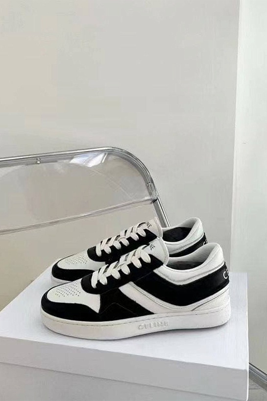 Женские кожаные кроссовки Celine