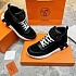Кроссовки с мехом Hermes Bouncing high-top - Black / White