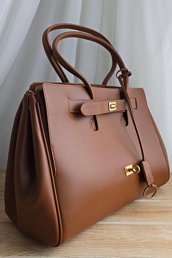 Кожаная сумка Balenciaga Carry All 37x26 см   