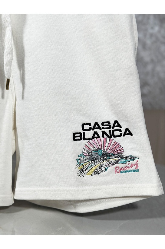 Белые шорты Casablanca Racing Shell