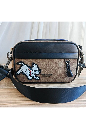 Кожаная сумка Coach Graham 25x18 см (3 расцветки)   