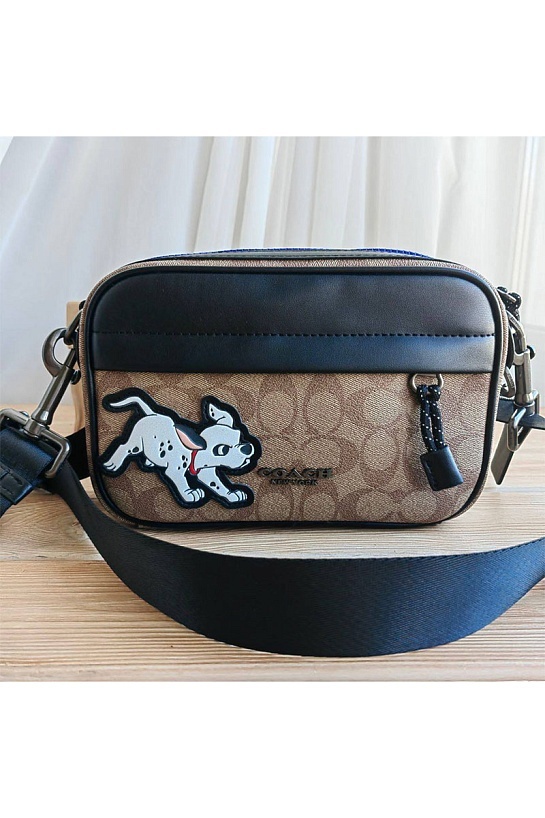 Кожаная сумка Coach Graham 25x18 см (3 расцветки)