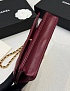 Кожаная сумка Chanel Wallet on Chain premium 19x12x4 см