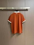 Мужское поло коричневого цвета Kiton premium