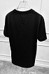 Футболка чёрного цвета Hugo Boss logo-applique