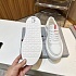 Комбинированные кроссовки Prada logo-stripe - White