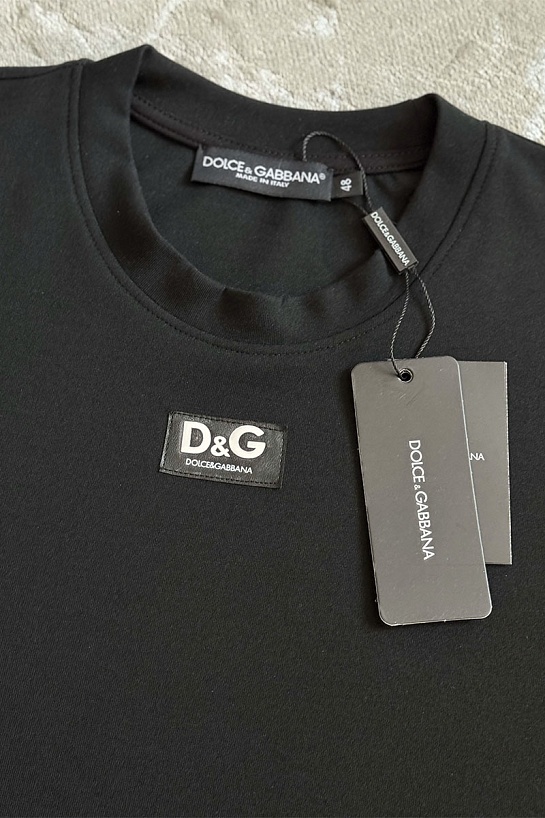 Оверсайз футболка Dolce&Gabbana из плотной ткани