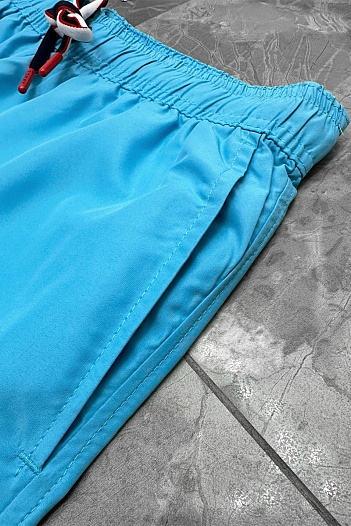 Мужские шорты Tommy Hilfiger голубого цвета   