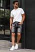 Мужские джинсовые шорты Dsquared2 SLIM "ICON"