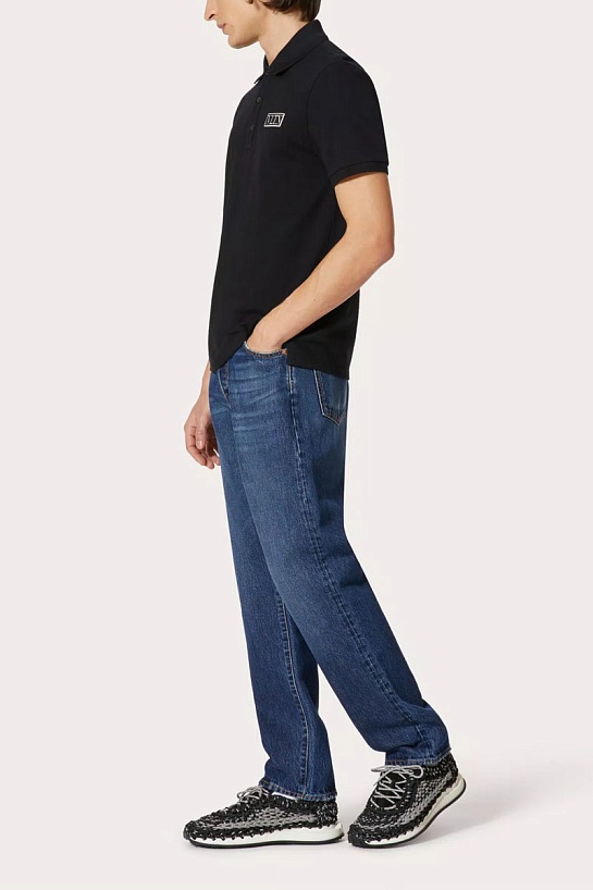 Классическое поло Valentino - Black