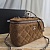 Замшевая косметичка Chanel 18x12 см