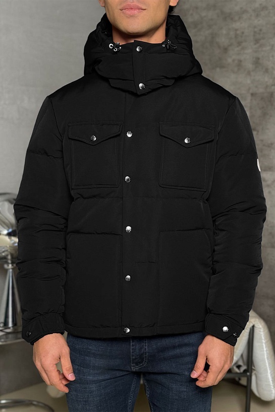 Мужской пуховик Moncler Fornas - Black