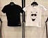 Женская белая футболка Karl Lagerfeld "Leo"