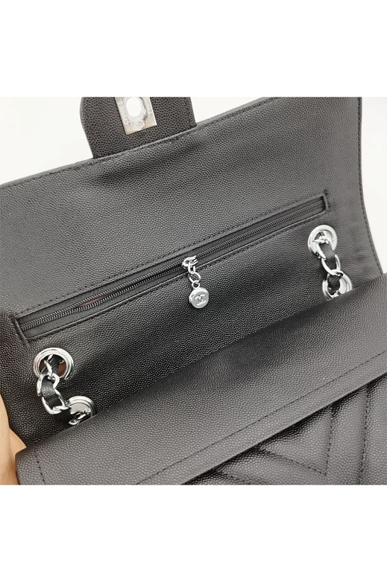 Женская кожаная сумка Chanel Medium Classic Double Flap 25x16x7 см