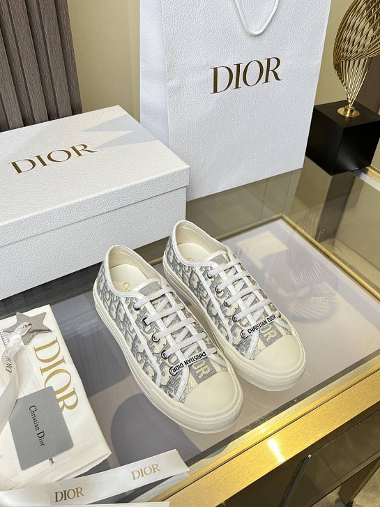 Женские кеды на платформе Dior Walk'n' premium
