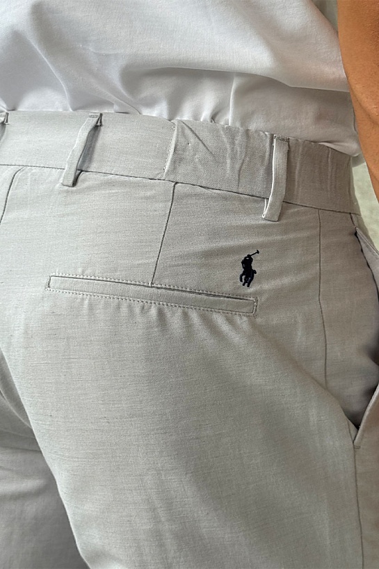 Мужские серые шорты Polo Ralph Lauren