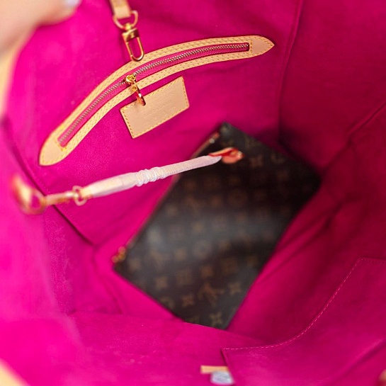 Кожаная сумка Louis Vuitton x Takashi Murakami Neverfull MM 33x29 см