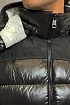 Мужская черная куртка Moncler Gombei