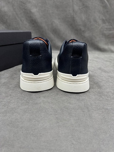 Мужские кроссовки Ermenegildo Zegna Triple Stitch - Navy   