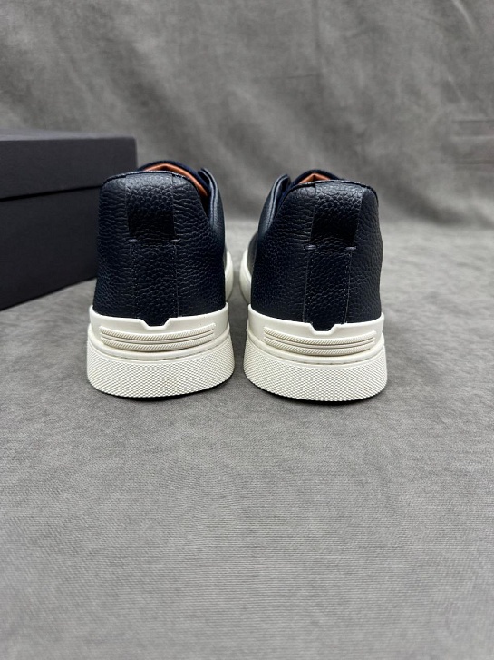 Мужские кроссовки Ermenegildo Zegna Triple Stitch - Navy