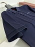 Мужское тёмно-синее поло Kiton premium
