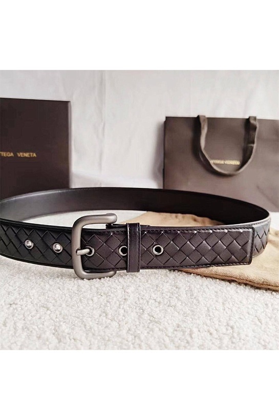 Кожаный ремень Bottega Veneta (ширина 3.8 см, длина 110 / 115 / 125 см)