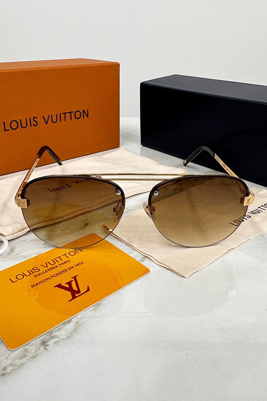 Солнцезащитные очки Louis Vuitton Clockwise - Brown