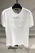 Белая футболка Dolce&Gabbana Milano Italia logo-embossed