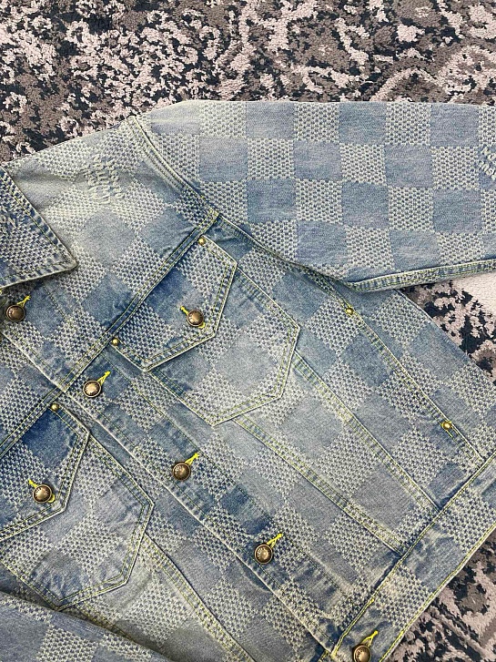 Джинсовая куртка Marque Louis Vuitton Deposée Premium