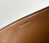 Женская кожаная сумка Celine Triomphe Louise Premium 23.5x24x16 см - Brown