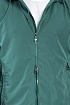 Мужская зелёная ветровка Moncler Fetuque